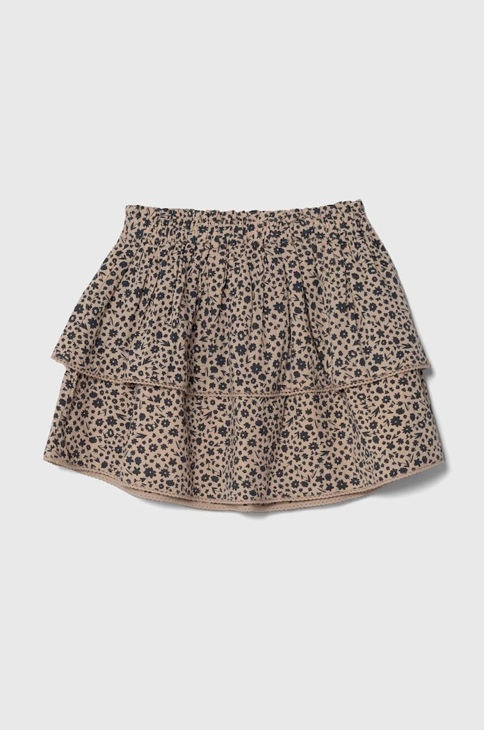 Παιδική φούστα United Colors of Benetton μίνι μπεζ 4HMHG000S.P.Seasonal