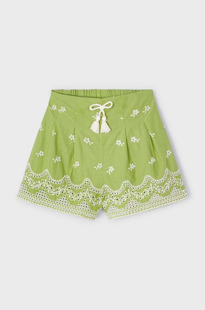 Mayoral szorty dziecięce casual zielony 3909.6F.Mini.PPYH