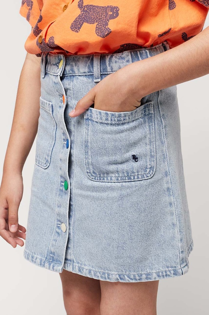 Bobo Choses Fustă din denim pentru copii 124AC095