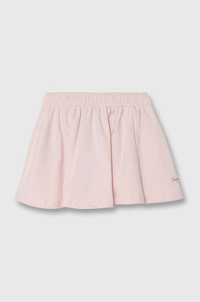 Παιδική βαμβακερή φούστα Pepe Jeans NERY βαμβάκι ροζ PG900560