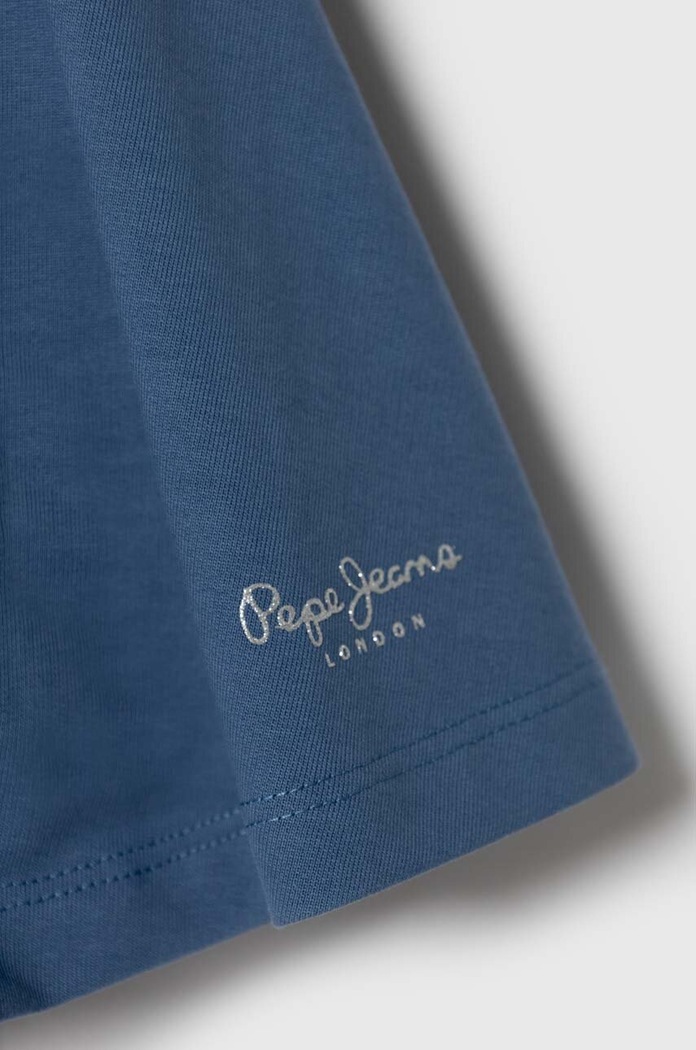 Κοριτσίστικα Παιδική βαμβακερή φούστα Pepe Jeans NERY PG900560 μπλε