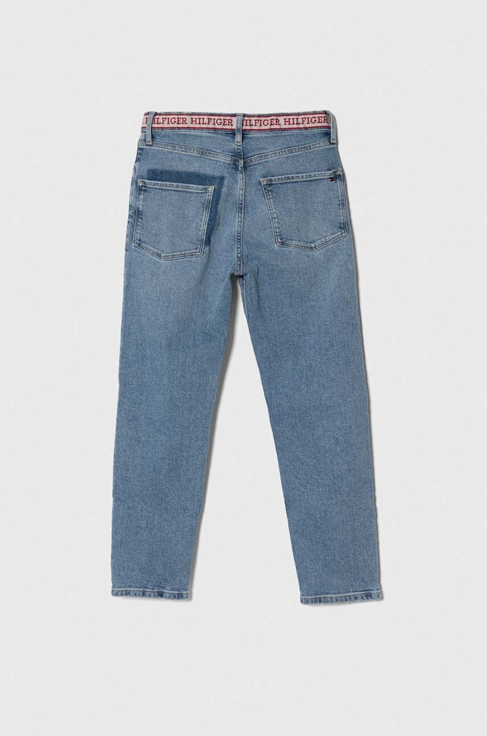 Detské rifle Tommy Hilfiger KB0KB08688.128.176.PPYH modrá SS24