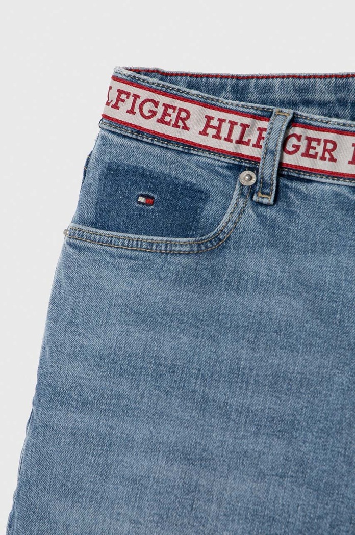 Chlapec Detské rifle Tommy Hilfiger KB0KB08688.128.176.PPYH modrá