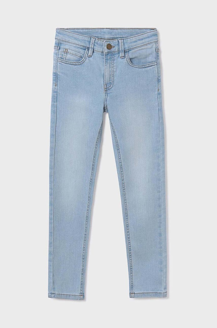 Dětské rifle Mayoral slim fit modrá 538.7D.Junior.PPYH