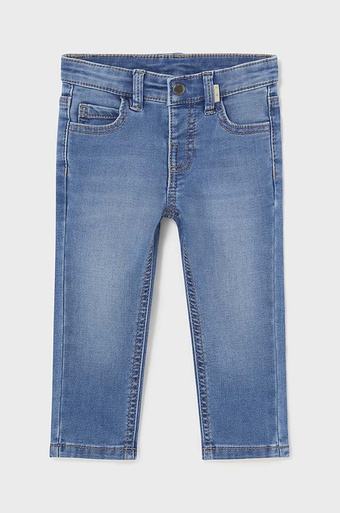 Mayoral jeans bebelusi soft denim Planet friendly albastru 1552.3K.Baby.PPYH