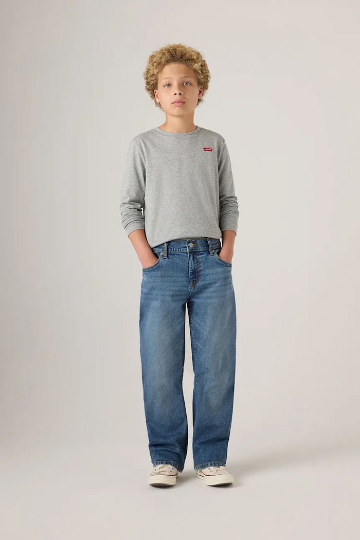Levi's Jeans copii LVB 551Z AUTHENTIC STRGHT JEAN albastru 9ED512
