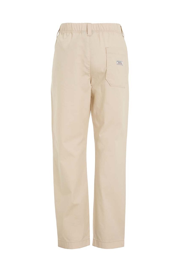 CHLAPEC Dětské kalhoty Tommy Hilfiger KB0KB08895.128.176.PPYH béžová