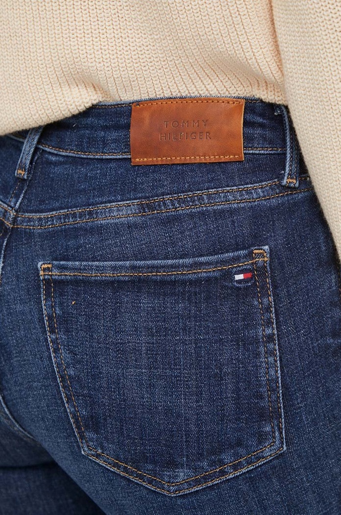 Rifle Tommy Hilfiger Tommy Hilfiger WW0WW40638 tmavomodrá