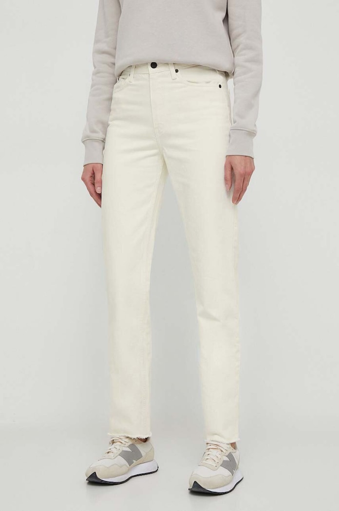 Džíny Tommy Hilfiger Planet friendly béžová WW0WW40642