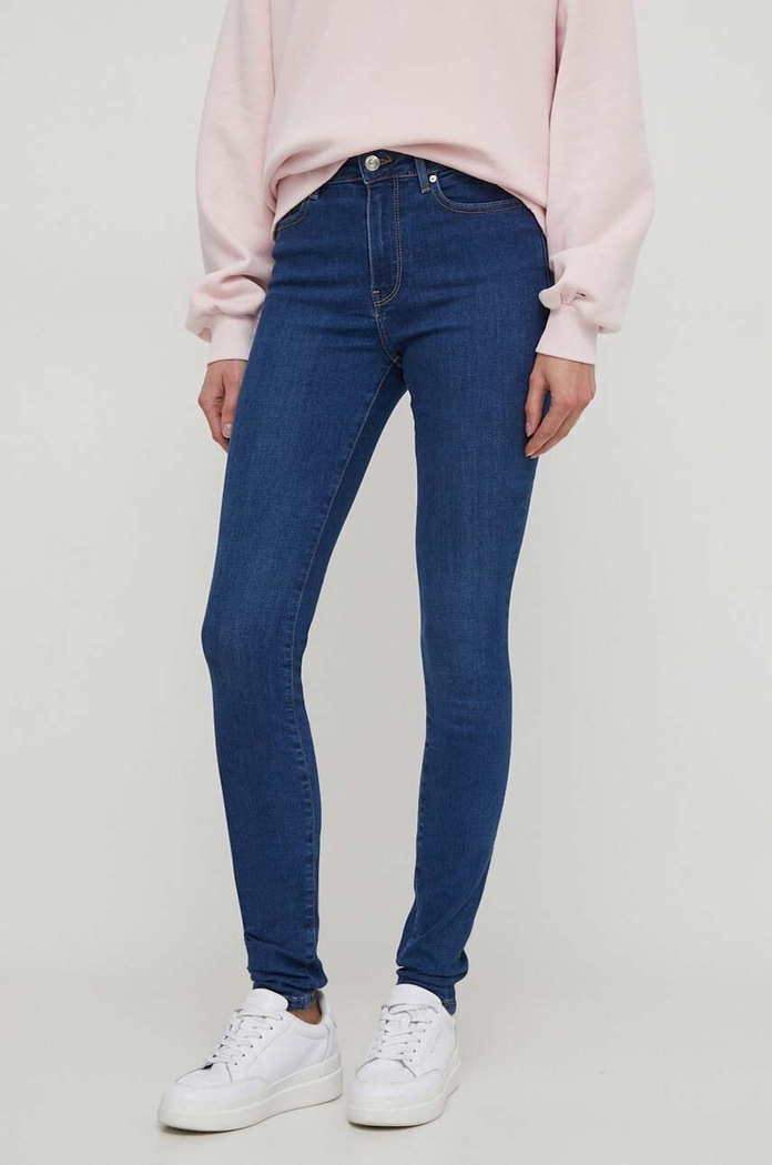 Tommy Hilfiger jeansy Planet friendly granatowy WW0WW40647