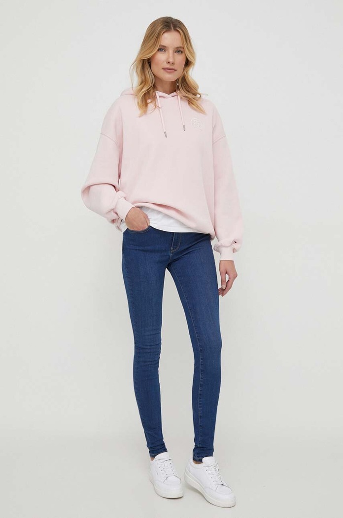 Tommy Hilfiger jeansy WW0WW40647 granatowy SS24