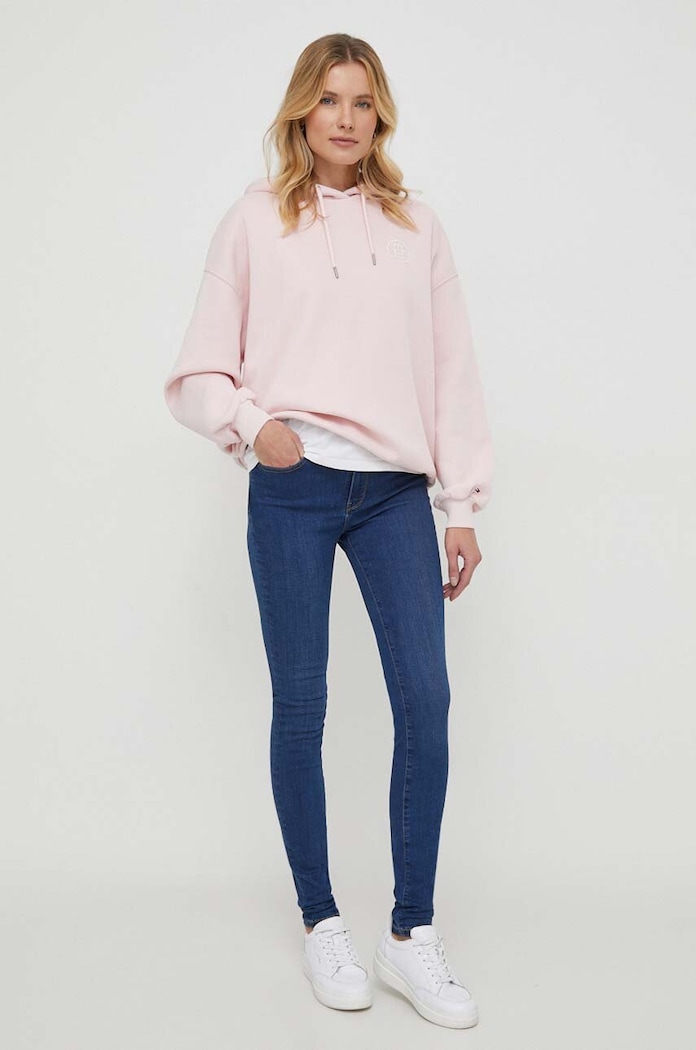 Tommy Hilfiger jeansy WW0WW40647 granatowy SS24