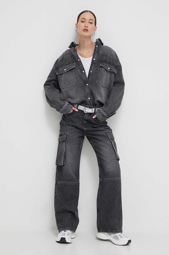 Traperice HUGO 1993 50507887 siva SS24