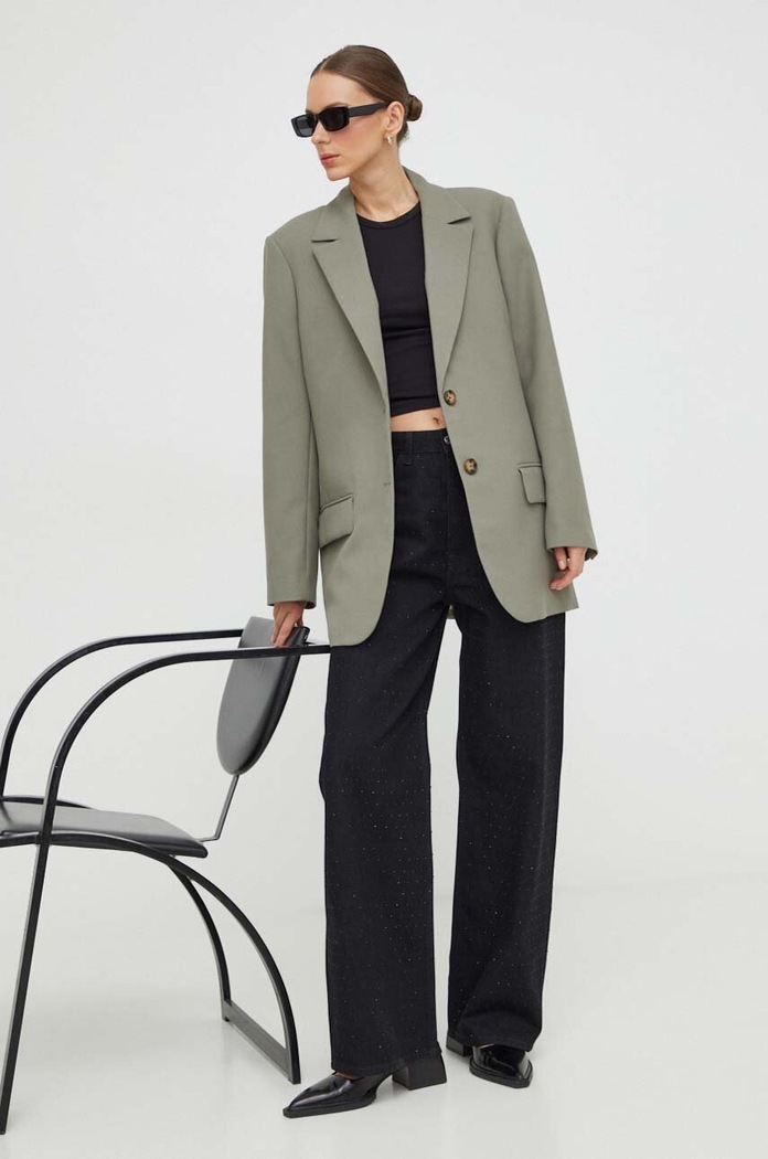 Samsoe Samsoe jeansy SHELLY F23400139 czarny SS24
