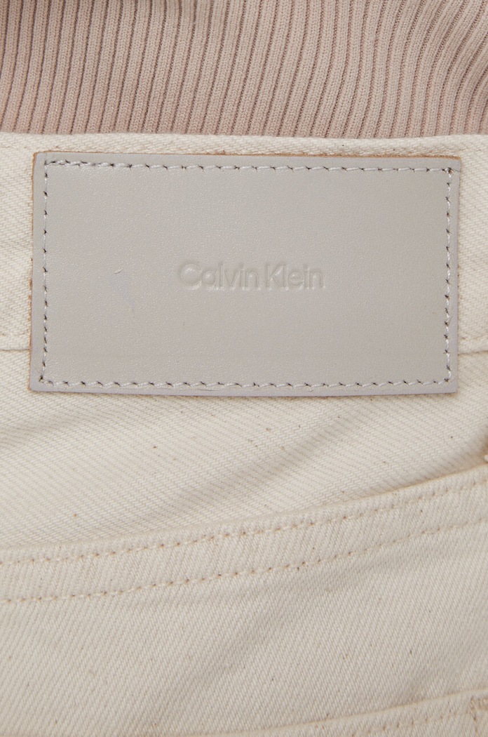 Calvin Klein jeansy beżowy K20K206308