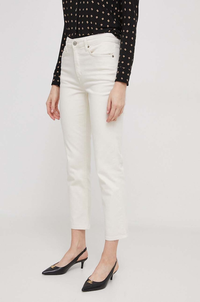 Τζιν παντελόνι Lauren Ralph Lauren μπεζ 200926079