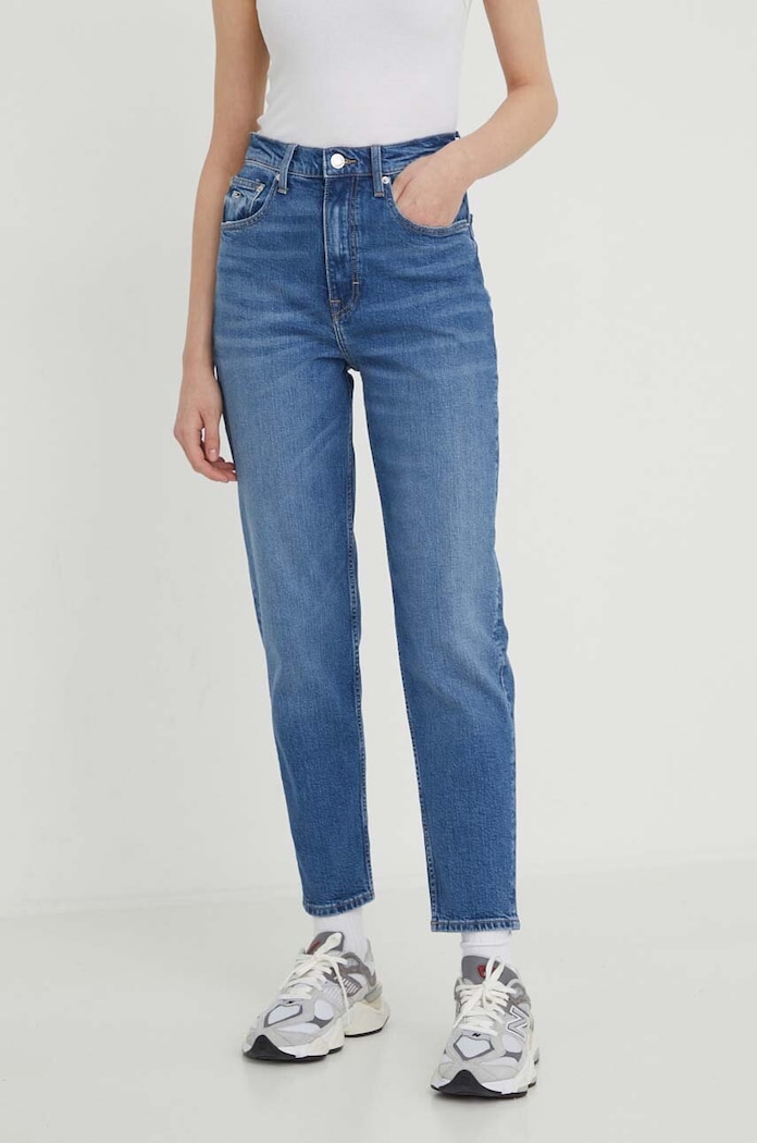 Tommy Jeans jeansy Planet friendly niebieski DW0DW17202