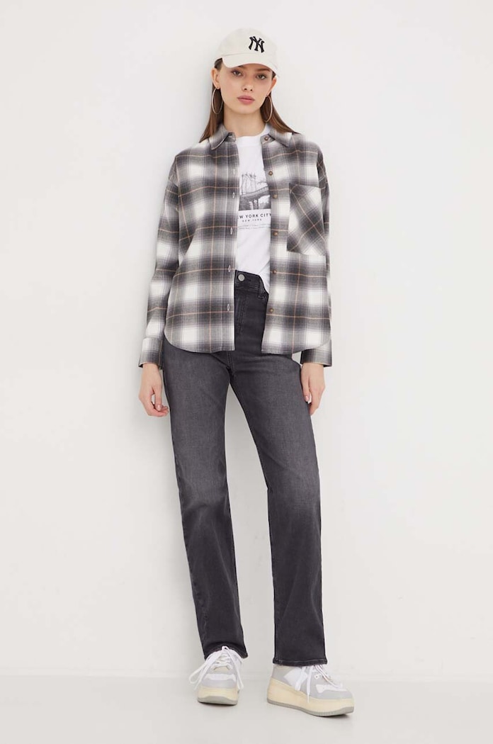 Tommy Jeans jeansy DW0DW17695 czarny SS24