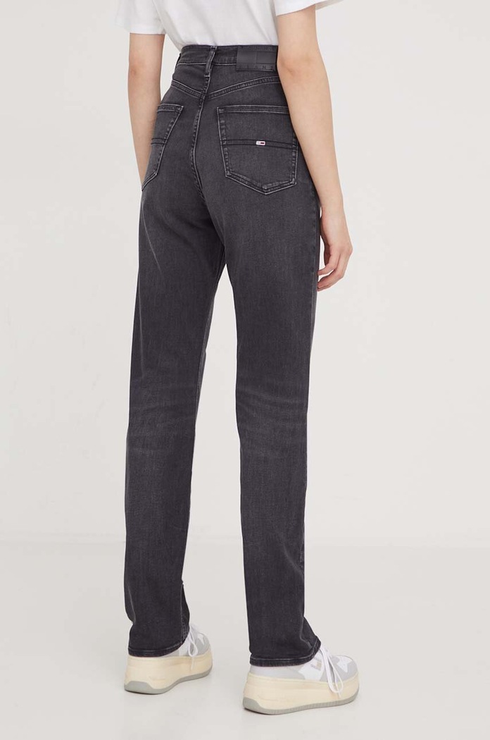 Odzież Tommy Jeans jeansy DW0DW17695 czarny