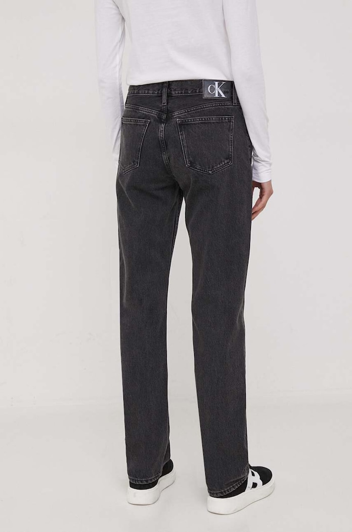Oblečení Džíny Calvin Klein Jeans J20J222434 šedá