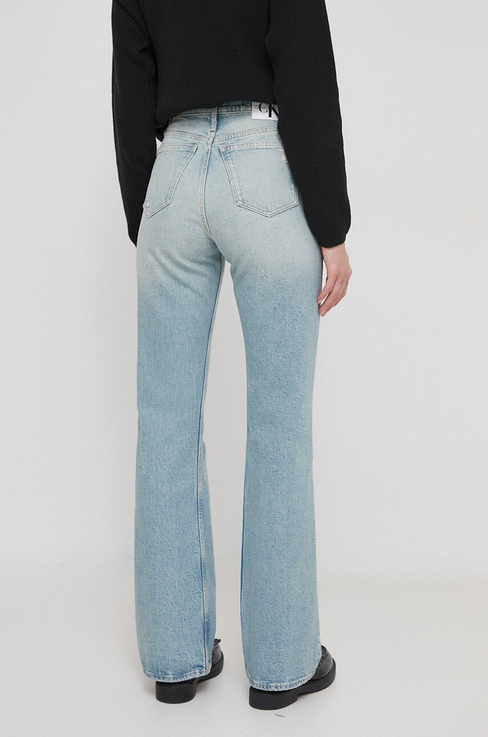 Oblečení Džíny Calvin Klein Jeans J20J222449 modrá