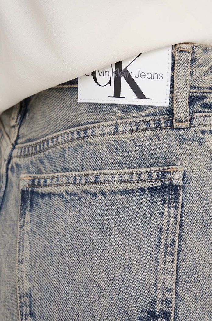 Kavbojke Calvin Klein Jeans modra J20J222455