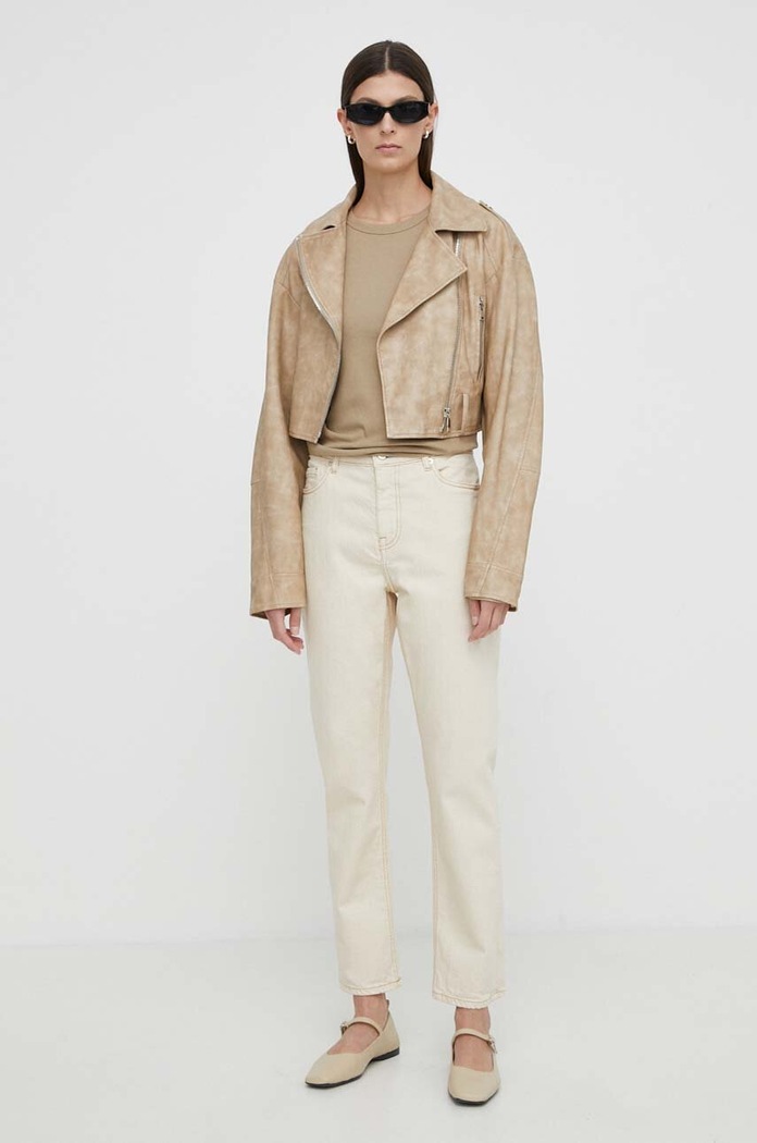 PS Paul Smith jeansy Planet friendly beżowy W2R.257T.M21769