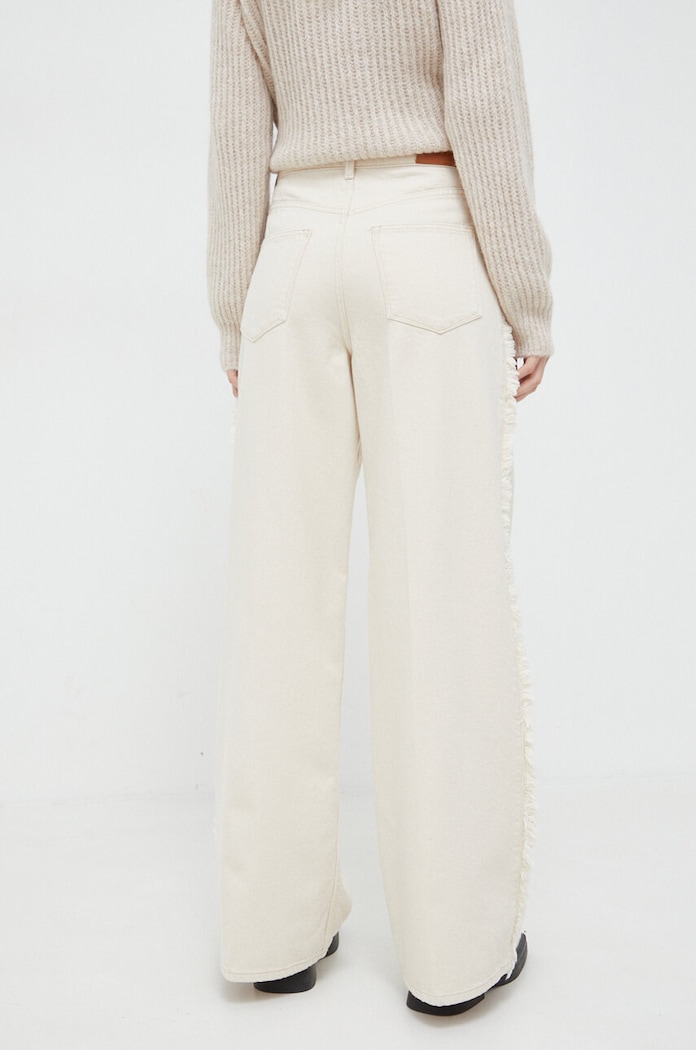 Odzież 2NDDAY jeansy 2ND Frecla TT - Naturel Denim 2241762954 beżowy