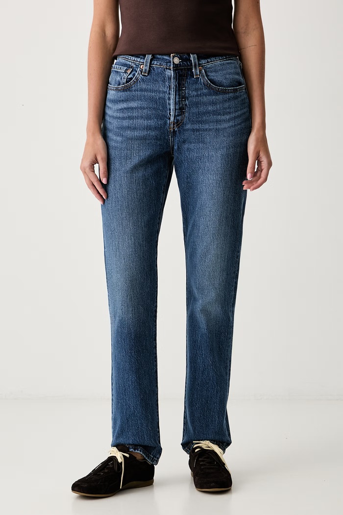 Levi's straight da donna 501® JEANS FOR WOMEN blu 12501