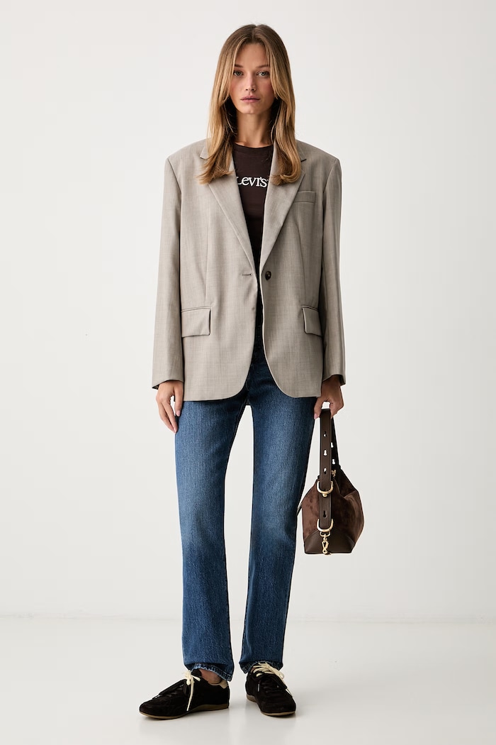 Levi's blugi straight pentru femei 501® JEANS FOR WOMEN 12501 albastru AA00