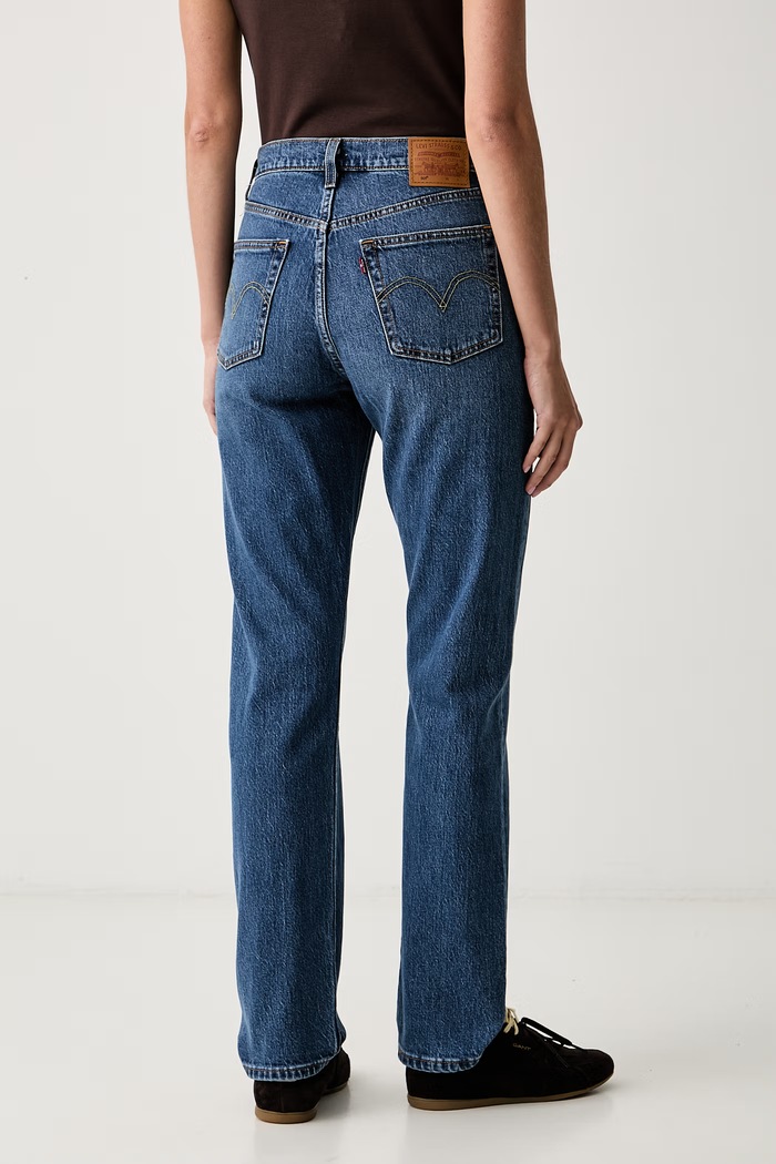 Abbigliamento Levi's straight da donna 501® JEANS FOR WOMEN 12501 blu