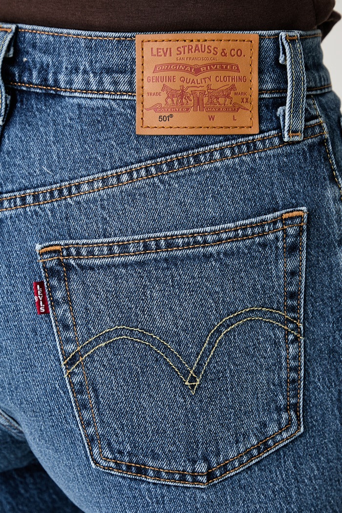 Levi's straight da donna 501® JEANS FOR WOMEN blu 12501