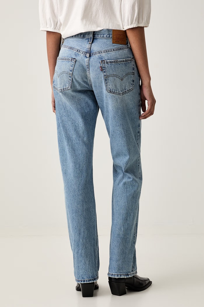 Дрехи Levi's дънки regular дамски 501® 90S A1959 син