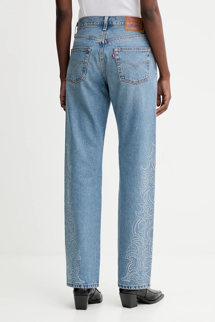 Oblečenie Rifle Levi's 501 90S 501® 90S A1959 tmavomodrá