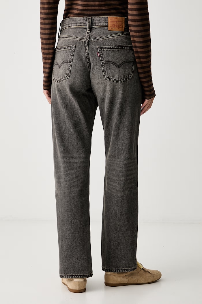Îmbrăcăminte Levi's blugi regular pentru femei 501® 90S A1959 gri