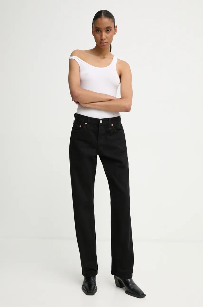 Τζιν παντελόνι Levi's 501 90S Planet friendly μαύρο A1959