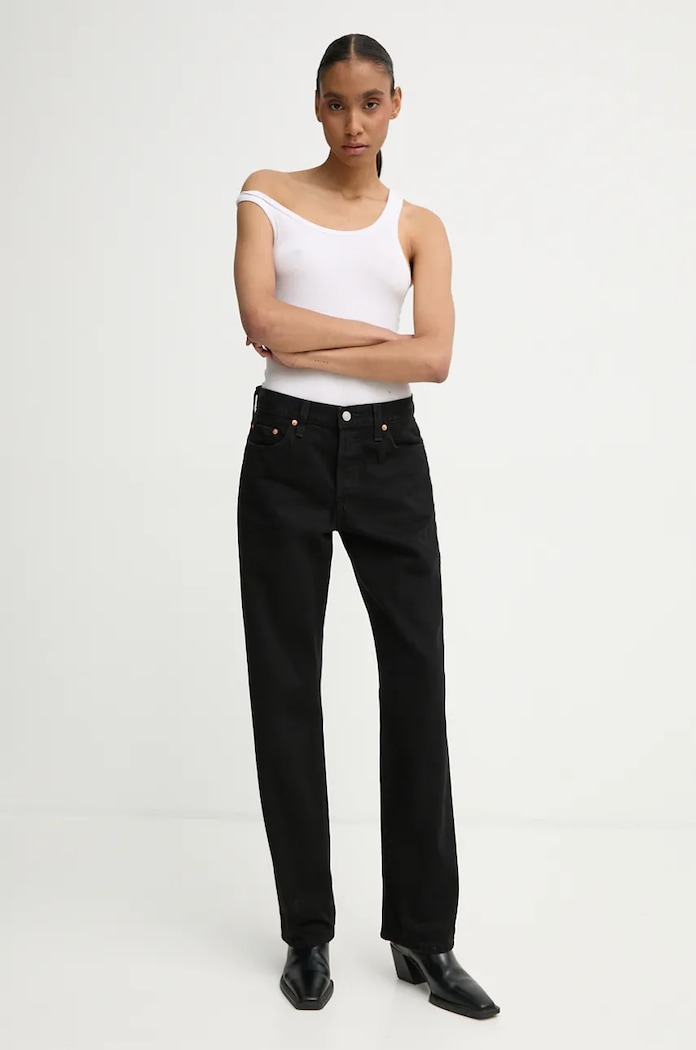 Τζιν παντελόνι Levi's 501 90S Planet friendly μαύρο A1959