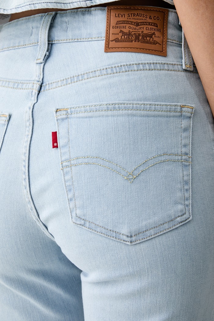 Levi's дънки flare дамски 726 HR FLARE син A3410