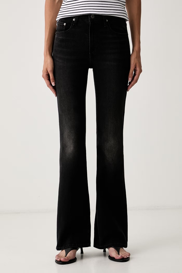 Levi's τζιν flare γυναικεία 726 HR FLARE μαύρο A3410