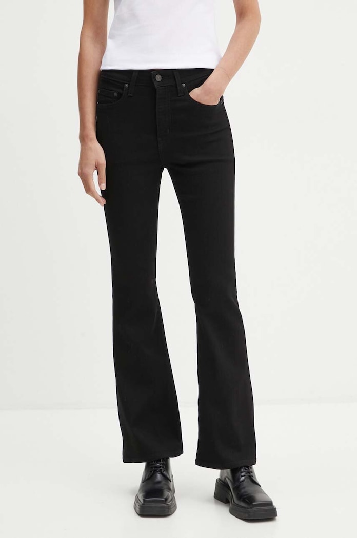 Rifle Levi's 726 HR FLARE 726 HR FLARE Planet friendly čierna A3410