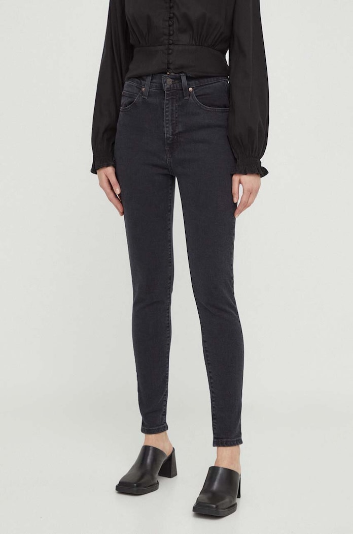 Levi's jeansy RETRO HIGH SKINNY czarny A5758