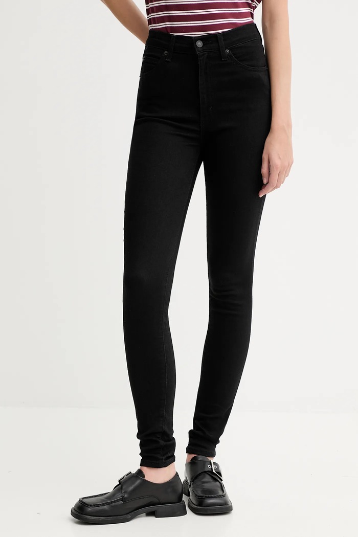 Levi's Jeans RETRO HIGH SKINNY negru A5758