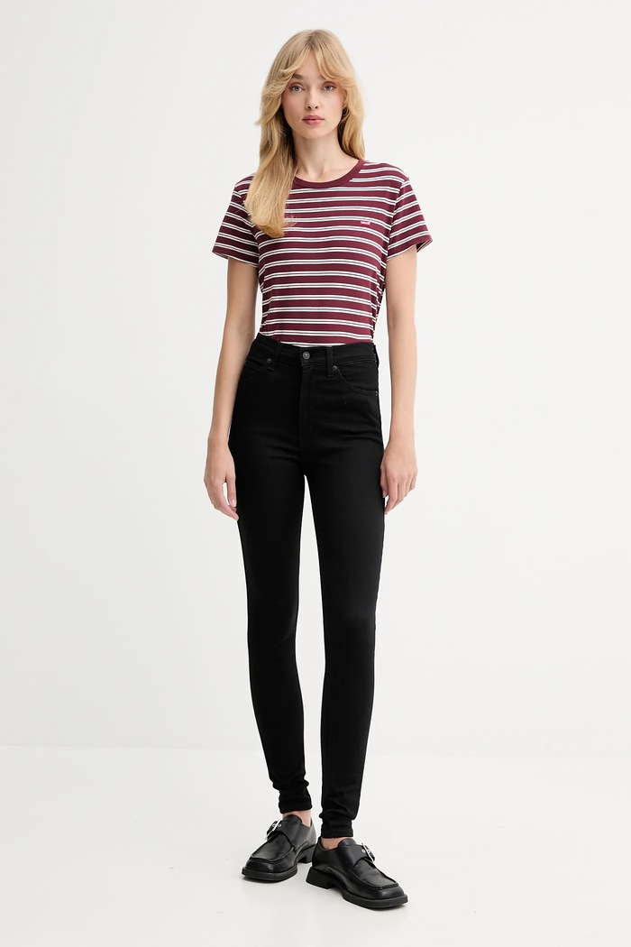 Levi's Jeans RETRO HIGH SKINNY A5758 negru AA00