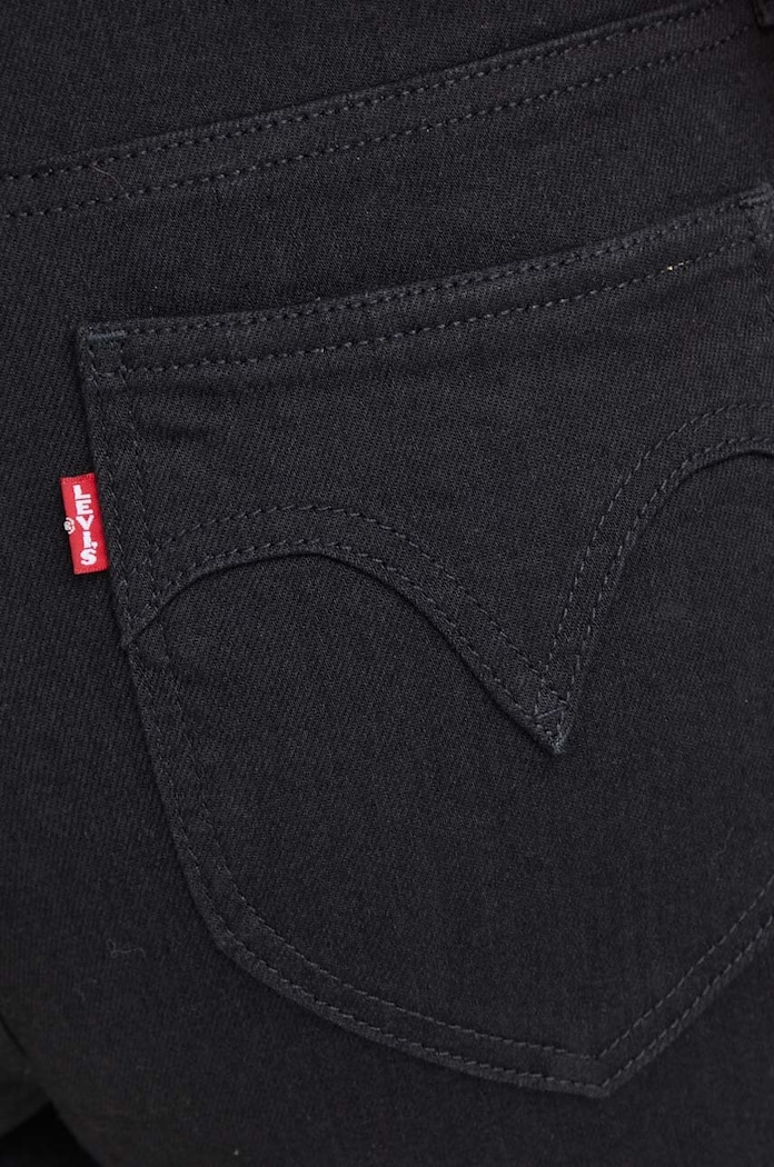 Levi's jeansy RETRO HIGH SKINNY czarny A5758