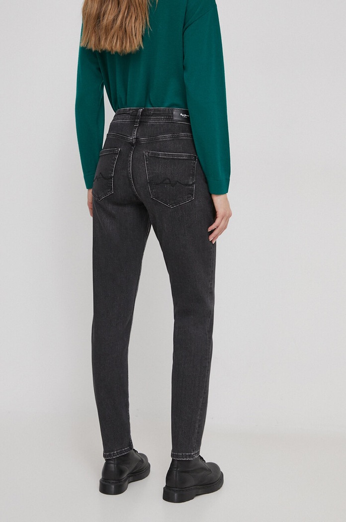 Rifle Pepe Jeans TAPERED JEANS HW PL204591XW1 sivá SS24