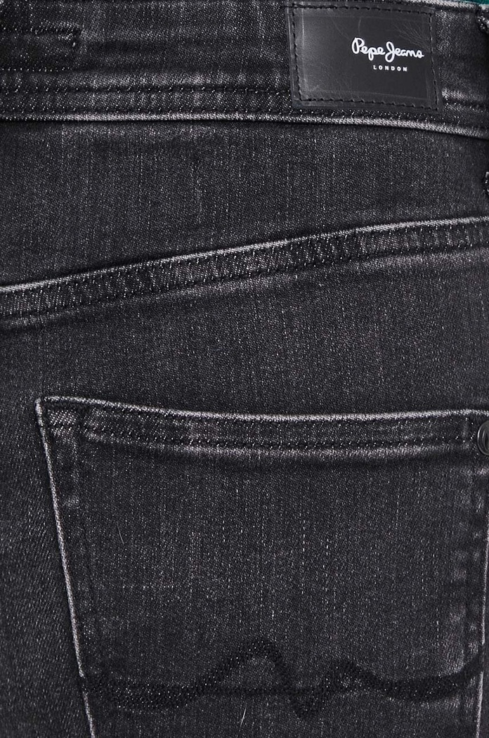 Rifle Pepe Jeans TAPERED JEANS HW sivá PL204591XW1