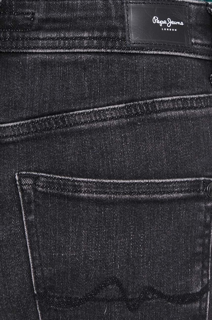 Rifle Pepe Jeans TAPERED JEANS HW sivá PL204591XW1