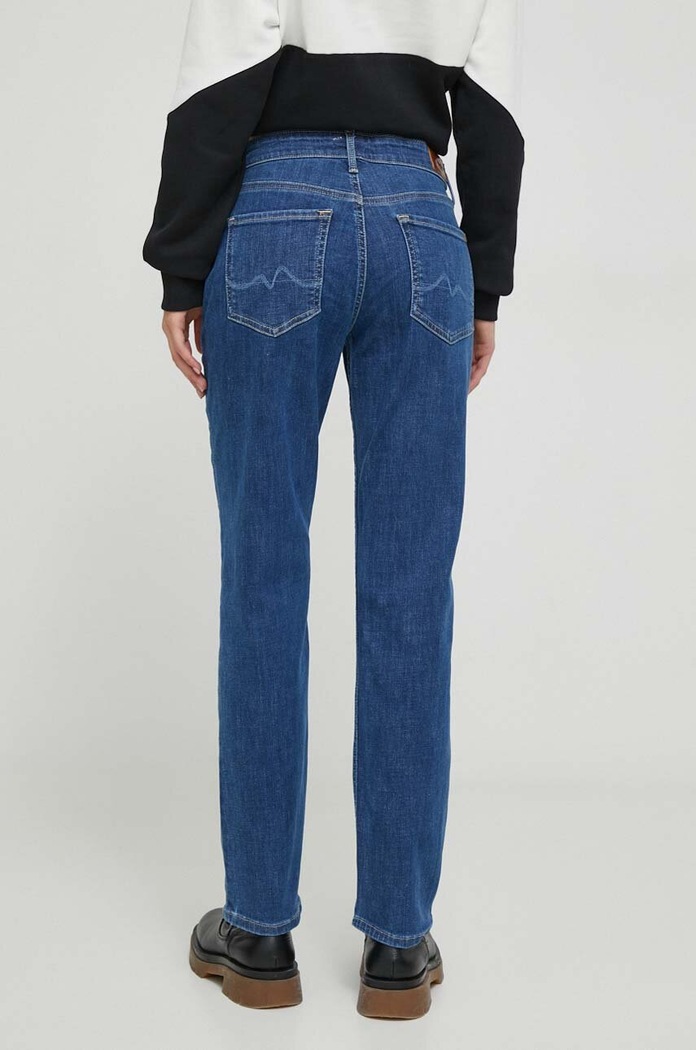 Oblečení Džíny Pepe Jeans STRAIGHT JEANS HW PL204592GX7 námořnická modř