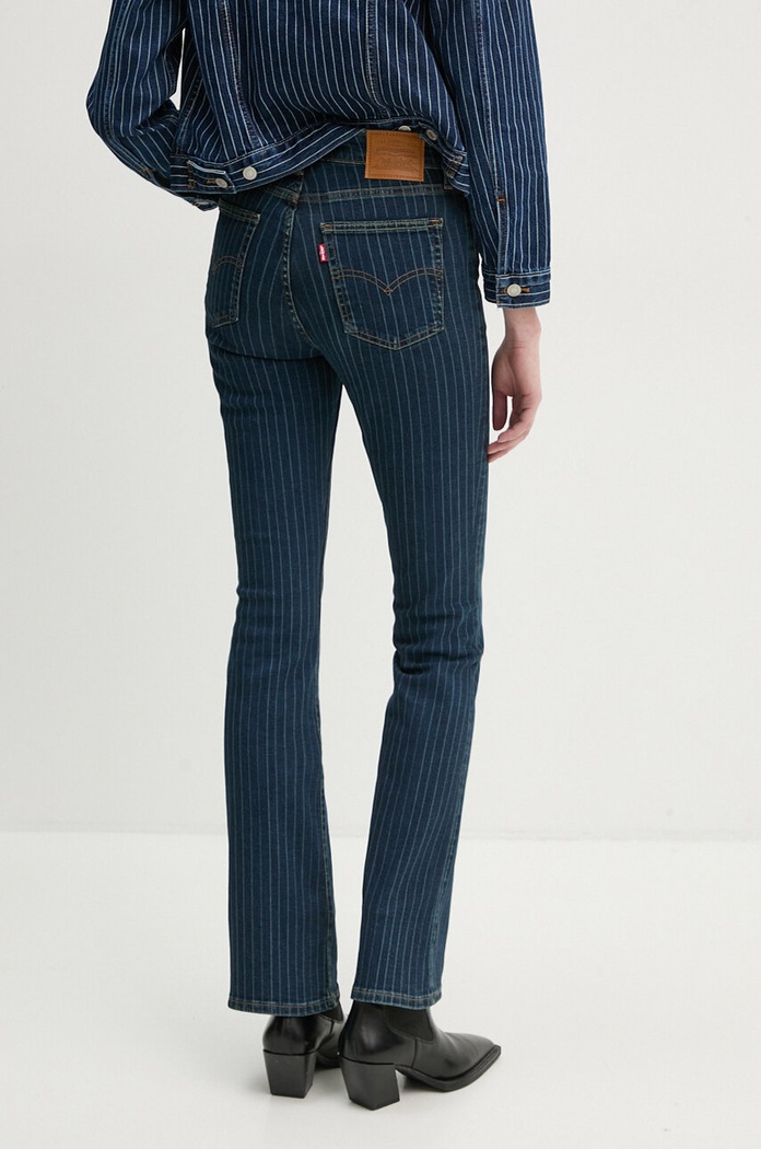 Odzież Levi's jeansy 725 HIGH RISE BOOTCUT 18759 granatowy