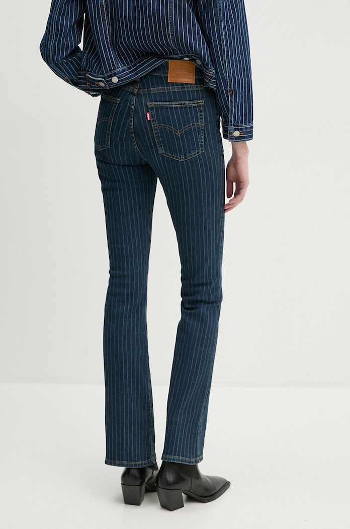 Odzież Levi's jeansy 725 HIGH RISE BOOTCUT 18759 granatowy